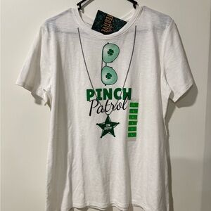 'Pinch Patrol' Graphic T-Shirt St.Patrick’s Day Shamrock